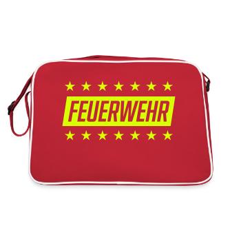 fire brigade - Retro Bag - red/white - Back