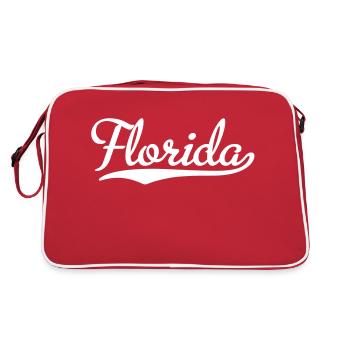 Floride - Sac Retro - rouge/blanc - Dos