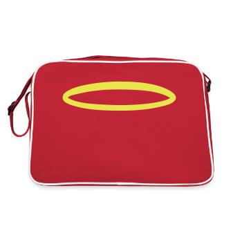 holy_ring_f1 - Sac Retro - rouge/blanc - Dos