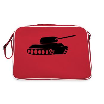panzer - Sac Retro - rouge/blanc - Dos