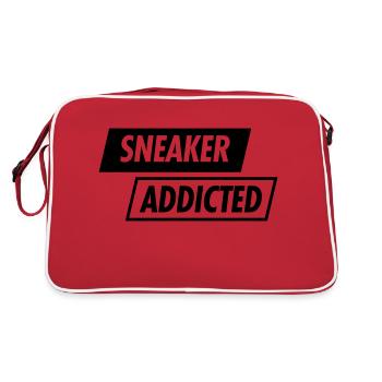 Sneaker Addicted - Sac Retro - rouge/blanc - Dos