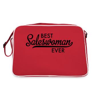 Saleswoman - Retro Bag - red/white - Back