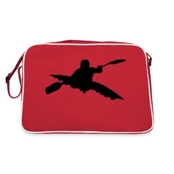 kayak sport - Sac Retro - rouge/blanc - Dos