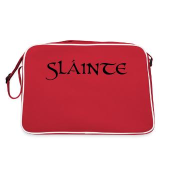 Slainte texte de - Sac Retro - rouge/blanc - Dos