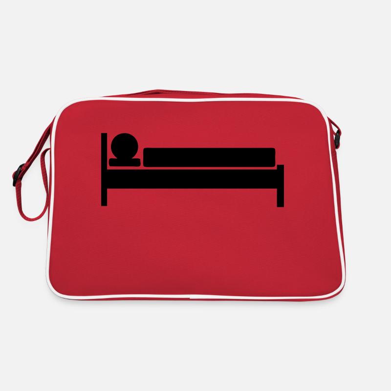 icon lit dormir dort Sac Retro