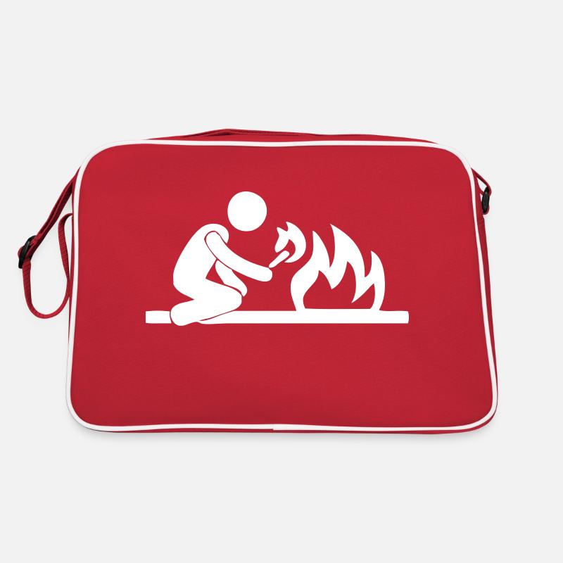 Qui joue avec le feu Sac Retro