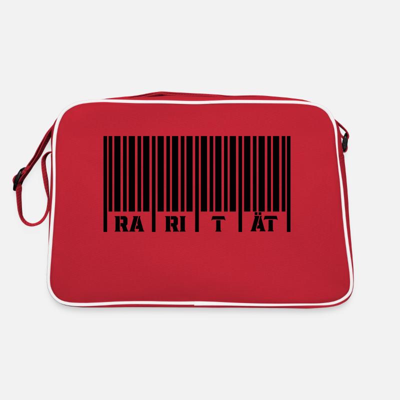 barcode rarität Retro Tasche