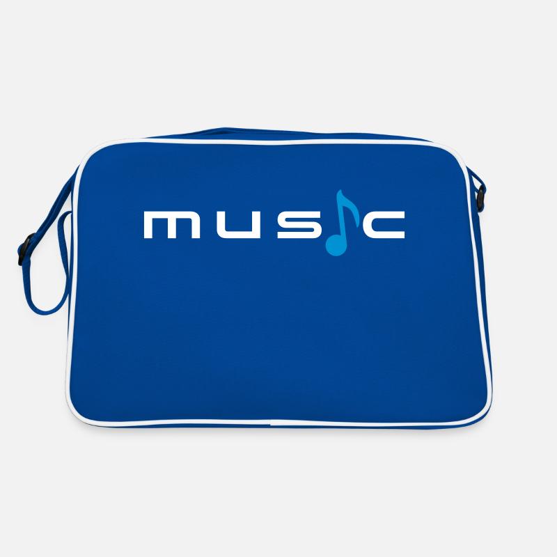 Musique Texte Dire Note Mélodie Note de Musique Audio Sac Retro