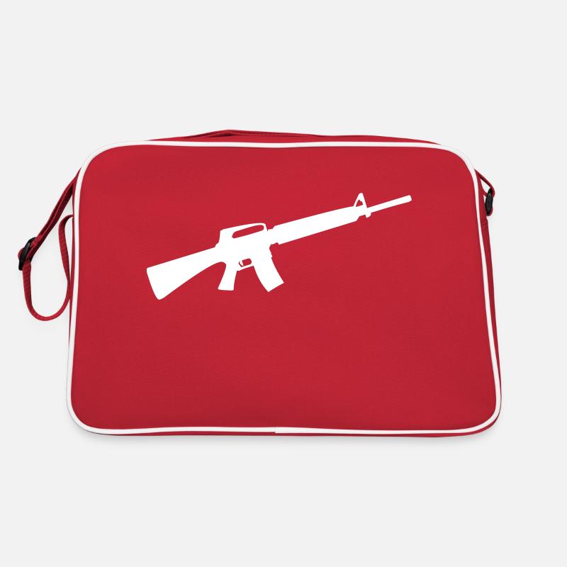 waffe gun Retro Tasche