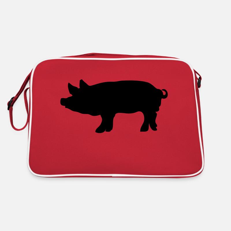 Schwein Schwein Schwein pork1 Retro Tasche
