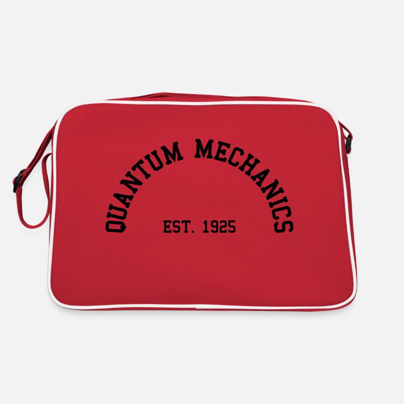 Quantum Mechanics - Est. 1925 (Half-Kreis) Retro Tasche