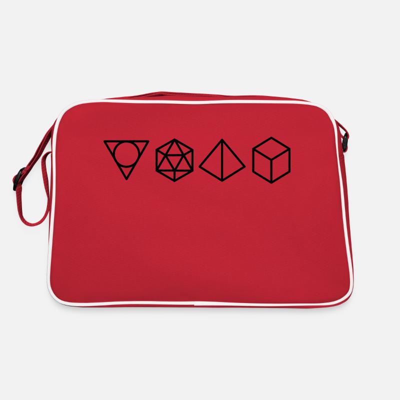 geometric shapes Retro Bag
