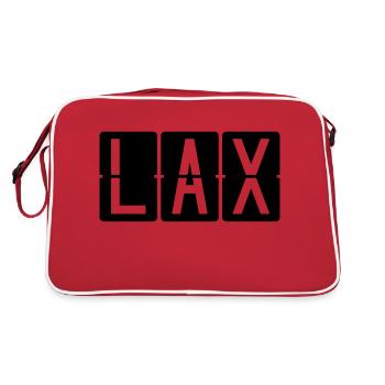 Los Angeles - Sac Retro - rouge/blanc - Dos