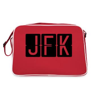 New York - Retro Bag - red/white - Back