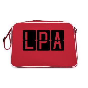 Gran Canaria - Retro Bag - red/white - Back