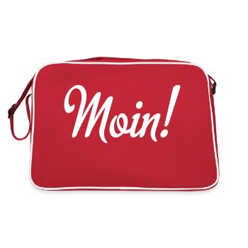 Hello - Retro Bag - red/white - Back