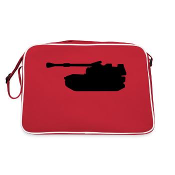 Howitzer - Retro Bag - red/white - Back
