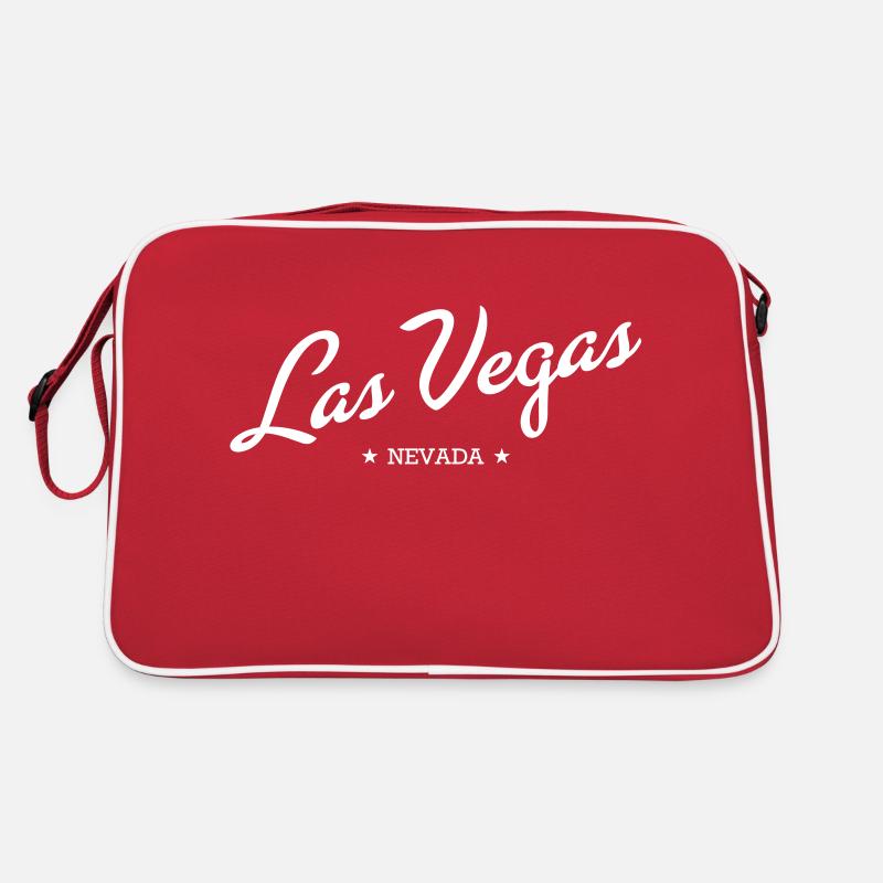 Las Vegas - Retro Bag - red/white