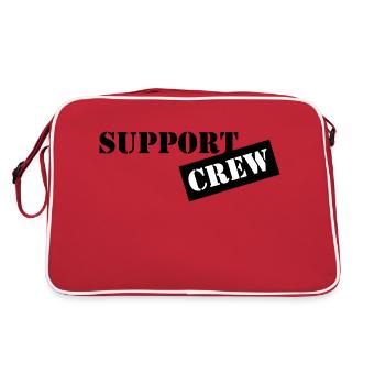 support crew - Retro Bag - red/white - Back