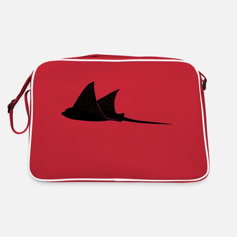 Eagle rays in flight mode Retro Bag