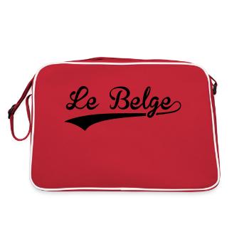 Le Belge - Sac Retro - rouge/blanc - Dos
