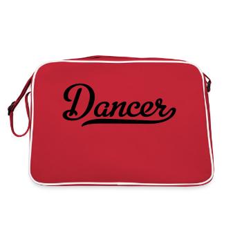 Danseur - Sac Retro - rouge/blanc - Dos