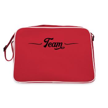 équipe s'est précipitée - Sac Retro - rouge/blanc - Dos