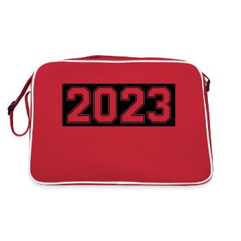 2023 - Retro Bag - red/white - Back