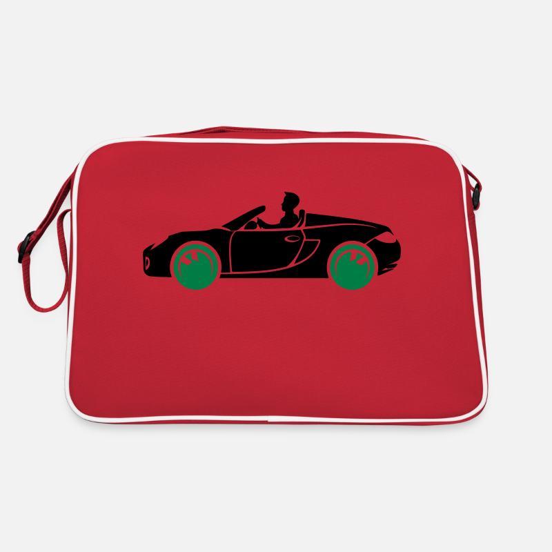 Auto Sportwagen Cabrio Retro Tasche