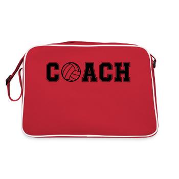 Entraîneur de handball - Sac Retro - rouge/blanc - Dos