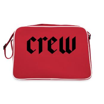crew - Retro Bag - red/white - Back