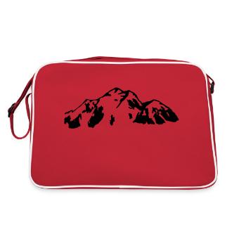 Mountainboard - Sac Retro - rouge/blanc - Dos