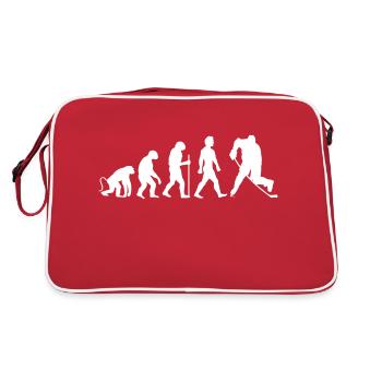 Hockey Evolution - Retro Bag - red/white - Back