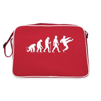 Karate Evolution - Retro Bag - red/white - Back