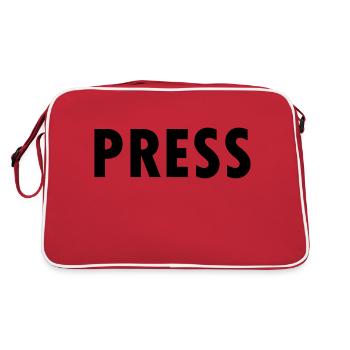 press - Retro Bag - red/white - Back