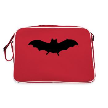 bat - Sac Retro - rouge/blanc - Dos