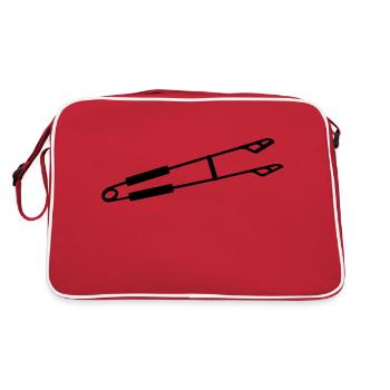 Grillzange GRILL PINCES Grillbesteck - Sac Retro - rouge/blanc - Dos