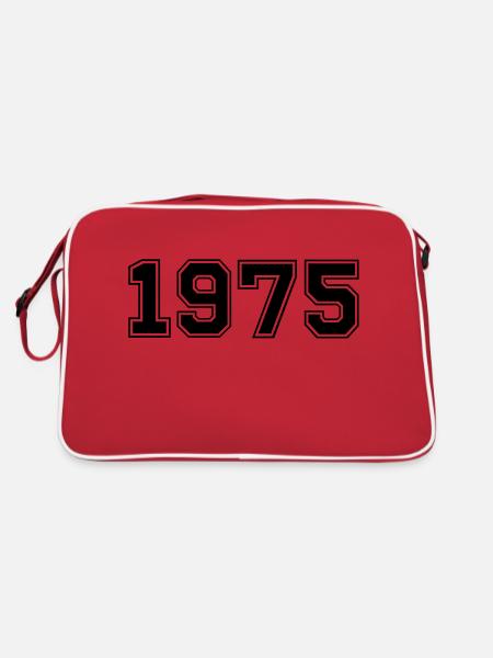 1975 - Retro Bag - red/white - Back
