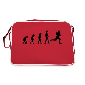 Foot US - Sac Retro - rouge/blanc - Dos