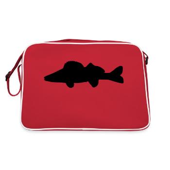 Sandre - Sac Retro - rouge/blanc - Dos