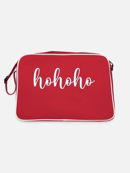 hohoho - Sac Retro - rouge/blanc - Dos