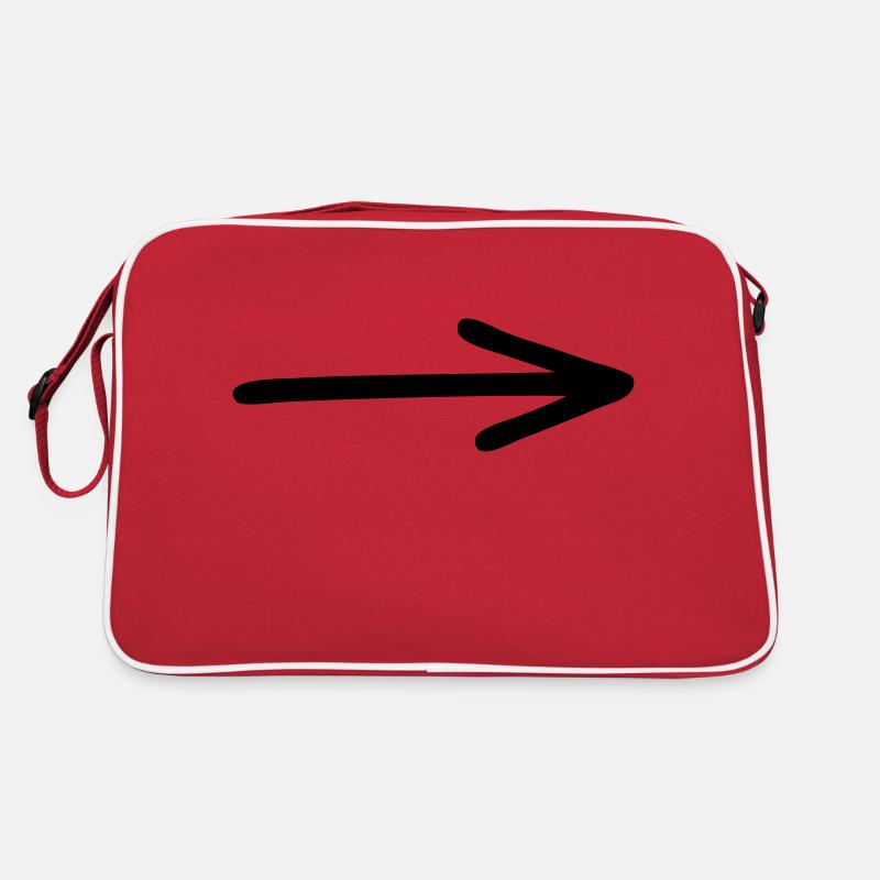 pfeil nach rechts Retro Tasche
