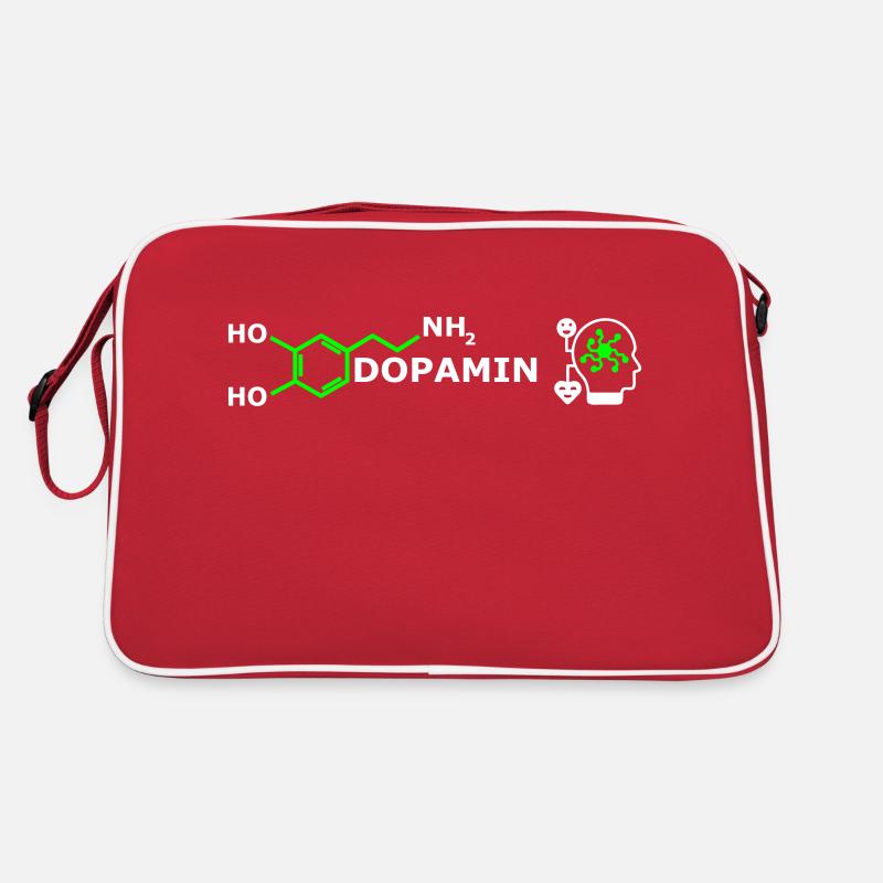 DOPAMINE - Retro Bag - red/white