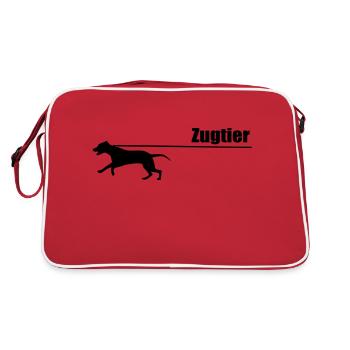 Animal de trait - Sac Retro - rouge/blanc - Dos