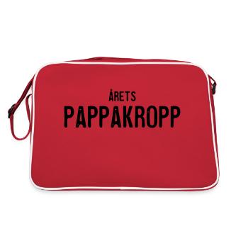 la coupe des papas de cette année - Sac Retro - rouge/blanc - Dos