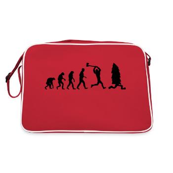 lumberjack evolution fun - Sac Retro - rouge/blanc - Dos
