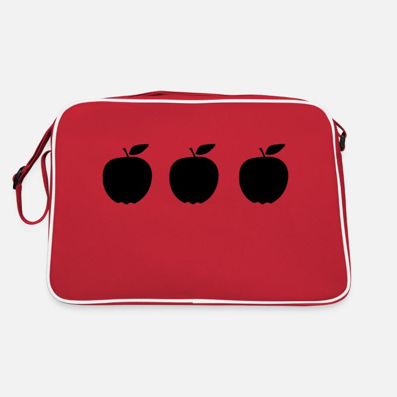 Apfel Retro Tasche