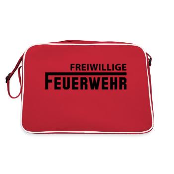 Volunteer Fire Department - Sac Retro - rouge/blanc - Dos