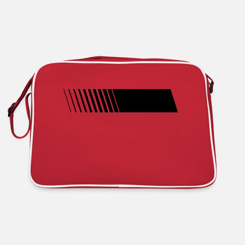 Bande de course droite vierge Sac Retro