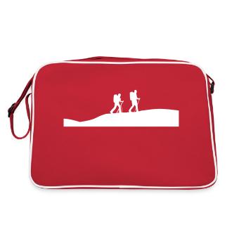Chemin de Saint-Jacques - Sac Retro - rouge/blanc - Dos